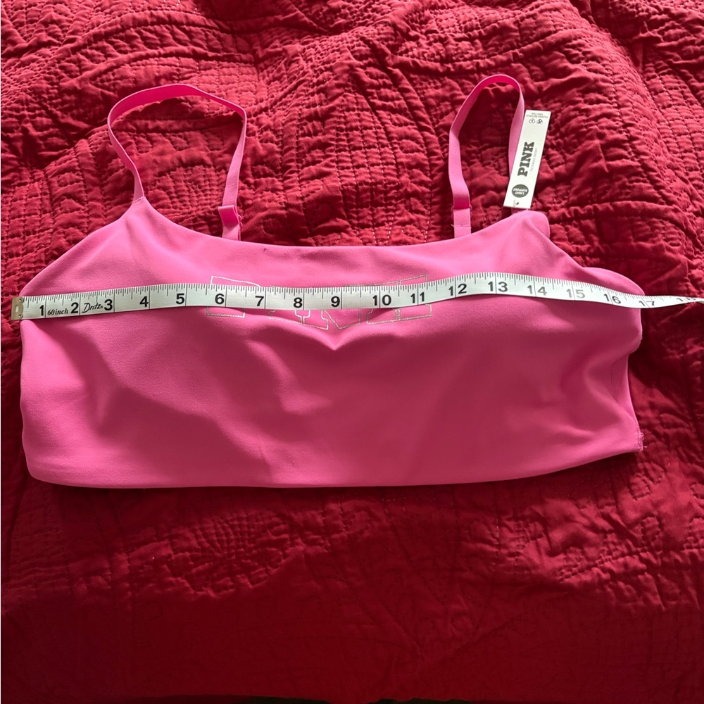 PINK Victoria's Secret Vibrant Pink Sports Bra